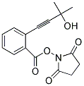 2-(3-HYDROXY-3-METHYL-BUT-1-YNYL)-BENZOIC ACID 2,5-DIOXO-PYRROLIDIN-1-YL ESTER CAS#: 886493-65-8