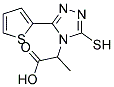 2-(3-MERCAPTO-5-THIEN-2-YL-4H-1,2,4-TRIAZOL-4-YL)PROPANOIC ACID CAS#: 854137-71-6
