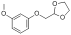 2-(3-METHOXY-PHENOXYMETHYL)-[1,3]DIOXOLANE CAS#: 850348-86-6