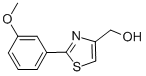 [2-(3-METHOXY-PHENYL)-THIAZOL-4-YL]-METHANOL CAS#: 885280-53-5