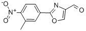 2-(3-METHYL-4-NITRO-PHENYL)-OXAZOLE-4-CARBALDEHYDE CAS#: 885274-46-4