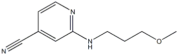 2-(3-MethoxypropylaMino)isonicotinonitrile CAS#: 869299-34-3