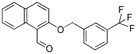 2-([3-(TRIFLUOROMETHYL)BENZYL]OXY)-1-NAPHTHALDEHYDE CAS#: 866133-96-2