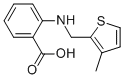 2-{[(3-methyl-2-thienyl)methyl]amino}benzoic acid CAS#: 881445-21-2