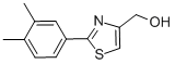 [2-(3,4-DIMETHYL-PHENYL)-THIAZOL-4-YL]-METHANOL CAS#: 885280-35-3