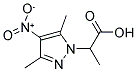 2-(3,5-DIMETHYL-4-NITRO-PYRAZOL-1-YL)-PROPIONIC ACID CAS#: 887408-84-6