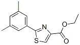 2-(3,5-DIMETHYL-PHENYL)-THIAZOLE-4-CARBOXYLIC ACID ETHYL ESTER CAS#: 885278-63-7