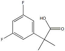 2-(3,5-Difluorophenyl)-2-methylpropanoic acid CAS#: 879904-44-6