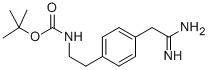 2-[4-(2-N-BOC-AMINO-ETHYL)-PHENYL]-ACETAMIDINE CAS#: 885269-98-7