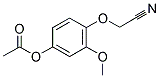2-(4-ACETOXY-2-METHOXYPHENOXY)-ACETONITRILE CAS#: 887352-07-0