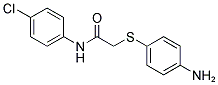 2-[(4-AMINOPHENYL)SULFANYL]-N-(4-CHLOROPHENYL)ACETAMIDE CAS#: 882749-75-9