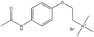 2-(4-Acetamidophenoxy)-N,N,N-trimethylethanaminium bromide CAS#: 855945-03-8