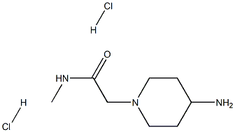 2-(4-Aminopiperidin-1-yl)-N-methylacetamide dihydrochloride CAS#: 882562-64-3