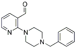 2-(4-BENZYLPIPERAZINO)NICOTINALDEHYDE CAS#: 885949-58-6