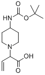2-(4-BOC-AMINOPIPERIDIN-1-YL)-3-BUTENOI& CAS#: 870703-76-7
