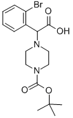 2-(4-BOC-PIPERAZINYL)-2-(2-BROMO-PHENYL)ACETIC ACID CAS#: 885273-04-1