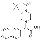 2-(4-BOC-PIPERAZINYL)-2-(2-NAPHTHALENYL)ACETIC ACID CAS#: 885274-80-6