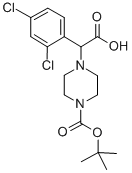 2-(4-BOC-PIPERAZINYL)-2-(2,4-DICHLORO-PHENYL)ACETIC ACID CAS#: 885274-57-7