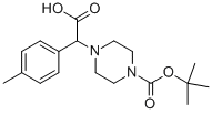 2-(4-BOC-PIPERAZINYL)-2-(4-METHYLPHENYL)ACETIC ACID CAS#: 885274-11-3