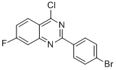 2-(4-BROMO-PHENYL)-4-CHLORO-7-FLUORO-QUINAZOLINE CAS#: 885277-86-1