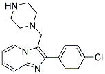 2-(4-CHLORO-PHENYL)-3-PIPERAZIN-1-YLMETHYL-IMIDAZO[1,2-A]PYRIDINE CAS#: 817172-47-7