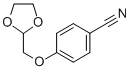 2-(4-CYANO-PHENOXYMETHYL)-[1,3]DIOXOLANE CAS#: 850350-15-1