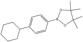 2-(4-Cyclohexylphenyl)-4,4,5,5-tetramethyl-1,3,2-dioxaborolane CAS#: 820223-94-7