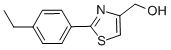 [2-(4-ETHYL-PHENYL)-THIAZOL-4-YL]-METHANOL CAS#: 885280-43-3