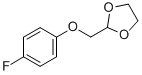 2-(4-FLUORO-PHENOXYMETHYL)-[1,3]DIOXOLANE CAS#: 850348-78-6