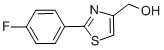 [2-(4-FLUORO-PHENYL)-THIAZOL-4-YL]-METHANOL CAS#: 885280-13-7