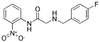 2-[(4-FLUOROBENZYL)AMINO]-N-(2-NITROPHENYL)ACETAMIDE CAS#: 882079-72-3