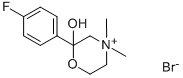 2-(4-FLUOROPHENYL)-2-HYDROXY-4,4-DIMETHYL-1,4-OXAZINAN-4-IUM BROMIDE CAS#: 849060-64-6