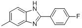 2-(4-FLUOROPHENYL)-5-METHYL-1H-BENZO[D]IMIDAZOLE CAS#: 859732-41-5
