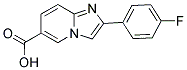 2-(4-FLUOROPHENYL)IMIDAZO[1,2-A]PYRIDINE-6-CARBOXYLIC ACID CAS#: 866133-65-5