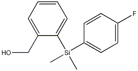2-[(4-Fluorophenyl)dimethylsilyl]benzyl alcohol, 95% CAS#: 853955-70-1