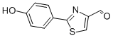 2-(4-HYDROXY-PHENYL)-THIAZOLE-4-CARBALDEHYDE CAS#: 885278-87-5