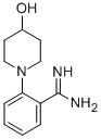 2-(4-HYDROXY-PIPERIDIN-1-YL)-BENZAMIDINE CAS#: 887577-43-7