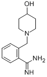 2-(4-HYDROXY-PIPERIDIN-1-YLMETHYL)-BENZAMIDINE CAS#: 887577-56-2