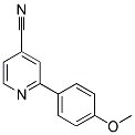 2-(4-METHOXYPHENYL)ISONICOTINONITRILE CAS#: 885949-66-6