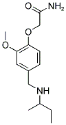 2-(4-((SEC-BUTYLAMINO)METHYL)-2-METHOXYPHENOXY)ACETAMIDE CAS#: 861226-73-5