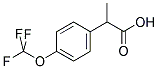 2-(4-TRIFLUOROMETHOXYPHENYL)PROPIONIC ACID CAS#: 886499-74-7