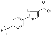 2-[4-(TRIFLUOROMETHYL)PHENYL]-1,3-THIAZOLE-4-CARBONYL CHLORIDE CAS#: 857284-28-7