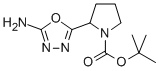 2-(5-AMINO-[1,3,4]OXADIAZOL-2-YL)-PYRROLIDINE-1-CARBOXYLIC ACID TERT-BUTYL ESTER CAS#: 887587-93-1