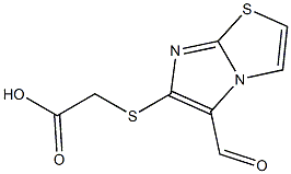 2-((5-ForMyliMidazo[2,1-b]thiazol-6-yl)thio)acetic acid CAS#: 857493-72-2