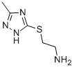 2-(5-METHYL-2H-[1,2,4]TRIAZOL-3-YLSULFANYL)-ETHYLAMINE CAS#: 842955-68-4