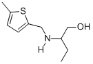 2-{[(5-methyl-2-thienyl)methyl]amino}-1-butanol CAS#: 869943-08-8