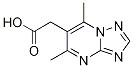 2-(5,7-DiMethyl-[1,2,4]triazolo[1,5-a]pyriMidin-6-yl)acetic acid CAS#: 851116-20-6