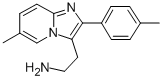 2-(6-METHYL-2-P-TOLYL-IMIDAZO[1,2-A]PYRIDIN-3-YL)-ETHYLAMINE CAS#: 885272-78-6