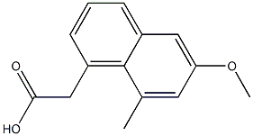 2-(6-Methoxy-8-Methylnaphthalen-1-yl)acetic acid CAS#: 858459-45-7