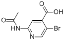 2-ACETAMIDO-5-BROMOISONICOTINIC ACID CAS#: 871269-03-3